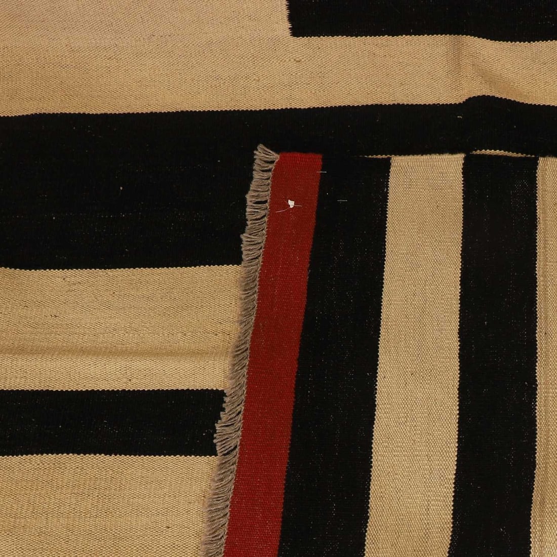 Bauhaus inspired, a flat-weave kilim, - 3