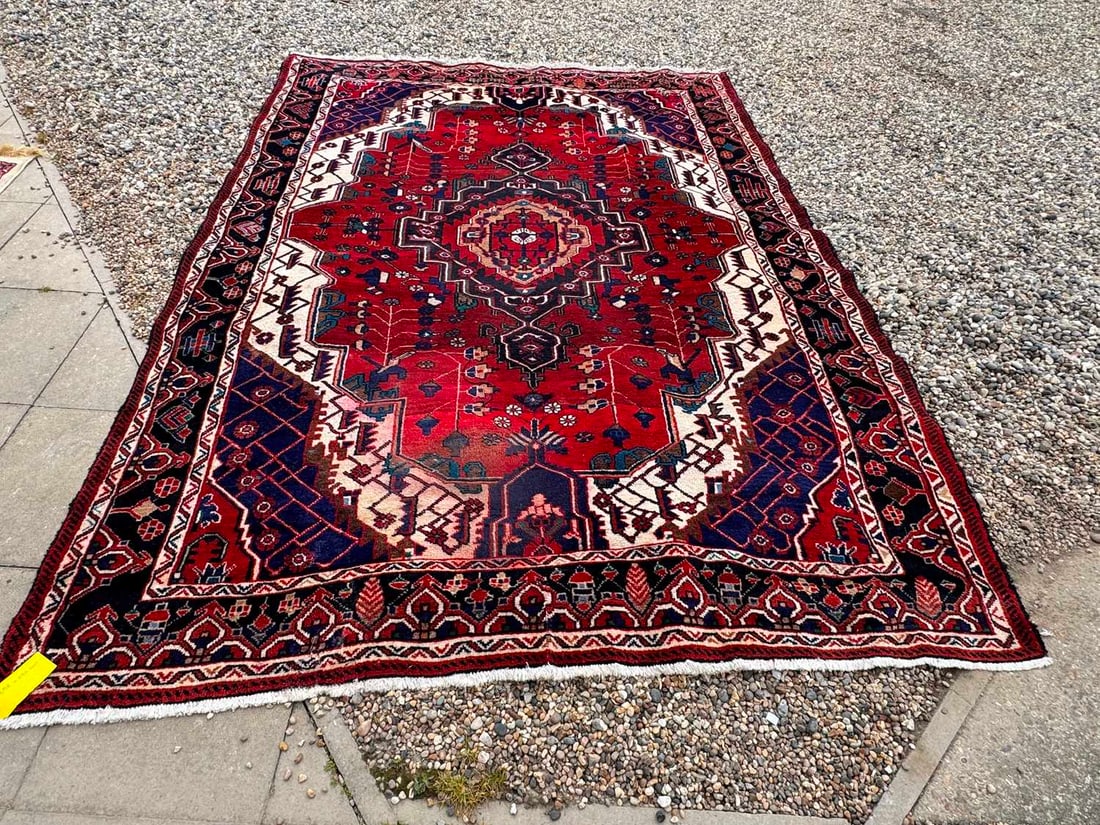 A Persian design rug, 20th century, (1 of 4)