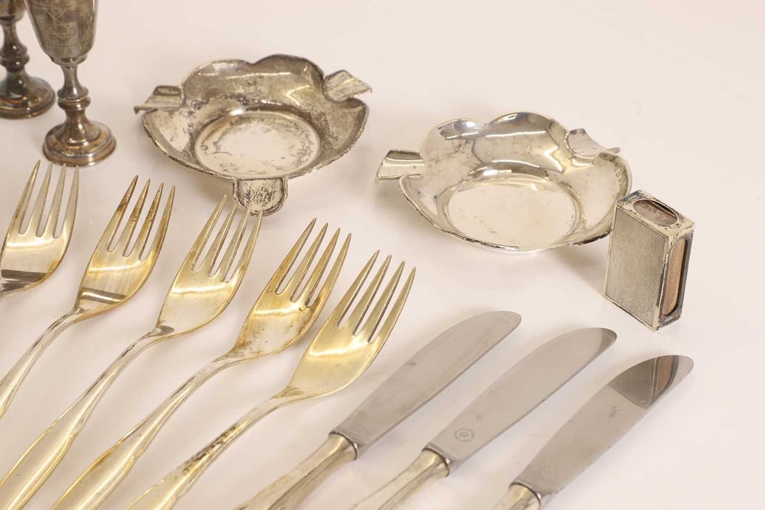 A group of continental silver items, various dates and makers, - 3