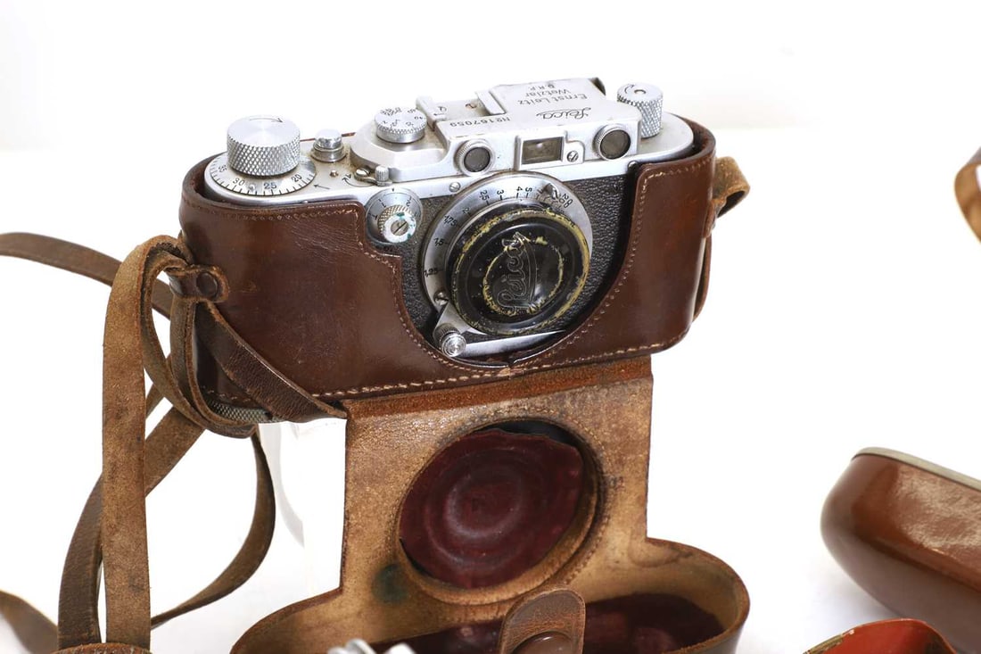 A Leica III 35mm camera, circa 1935 - 2