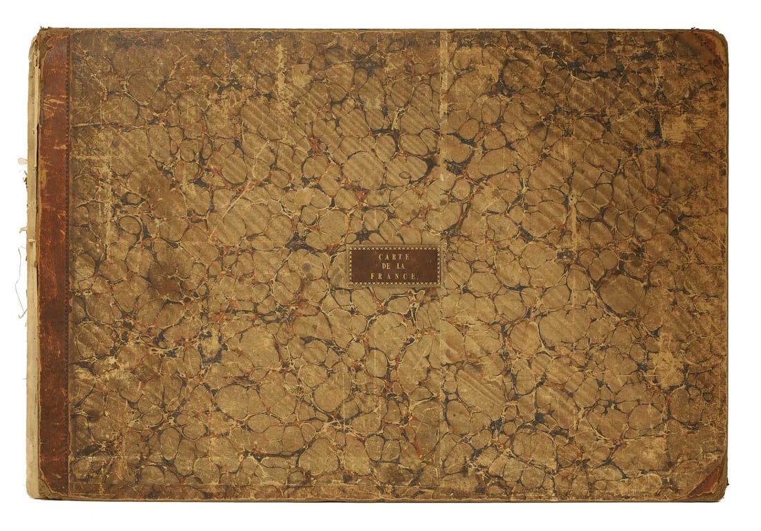 Donnet, Alexis: Carte Topographique, Minéralogique et Statistique de la France. - 2