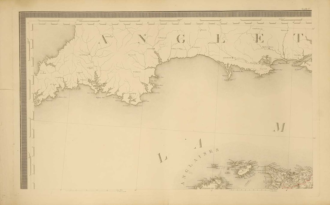 Donnet, Alexis: Carte Topographique, Minéralogique et Statistique de la France. - 4