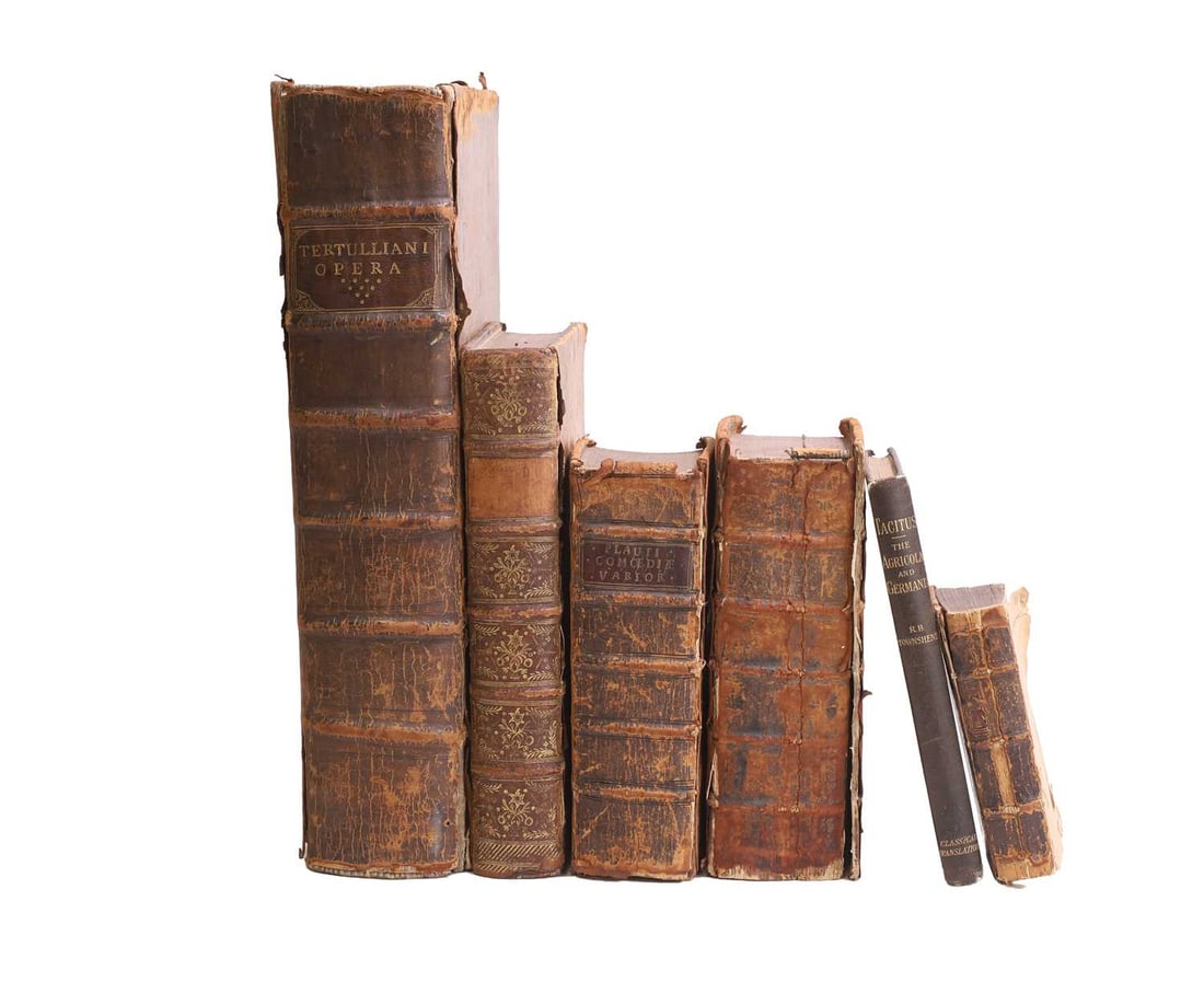 CLASSICS: 1- Tertullian: Opera Omnia, Five volumes/parts in one. (1 of 6)