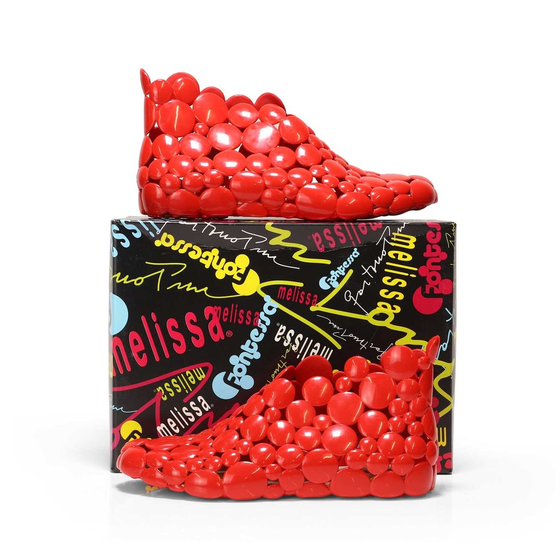 Gaetano Pesce (Italian, 1939-2024) for Melissa, a collection of 'Fontessa' footwear, - 2