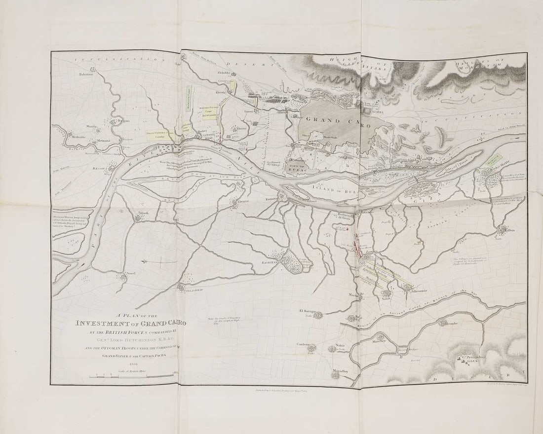 Wilson, Robert Thomas: History of the British expedition to Egypt. - 3