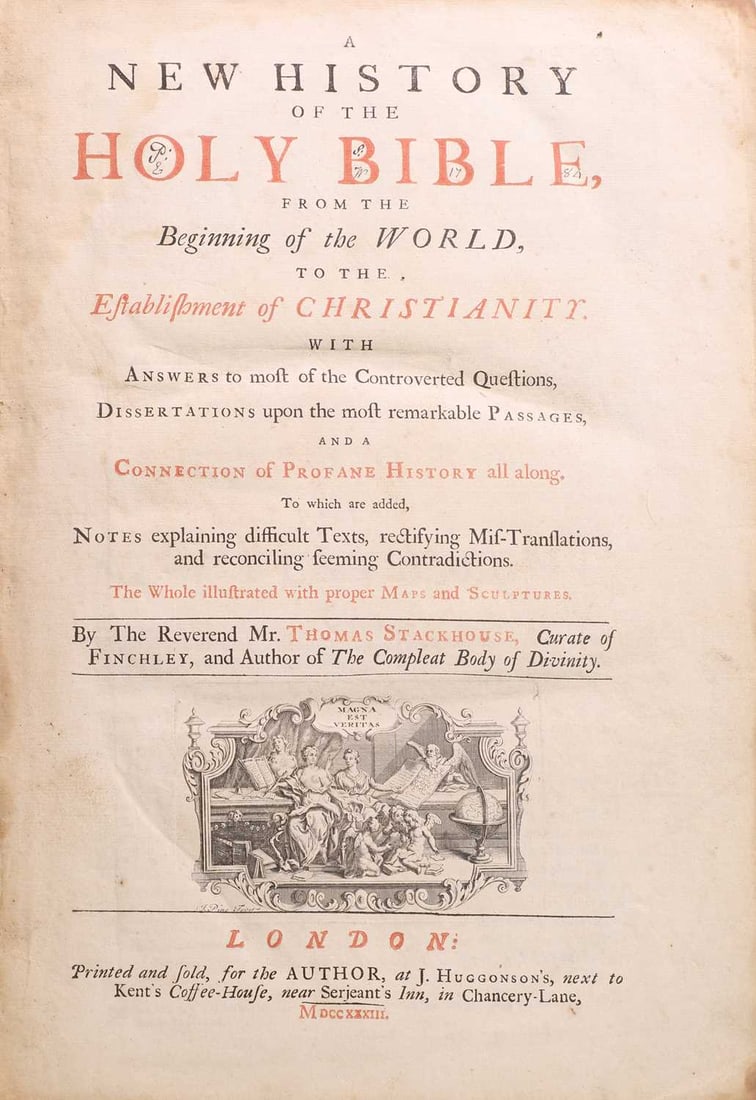 Bankes, T: The Christians New and Complete Family Bible. Cooke, no date C1790. - 4