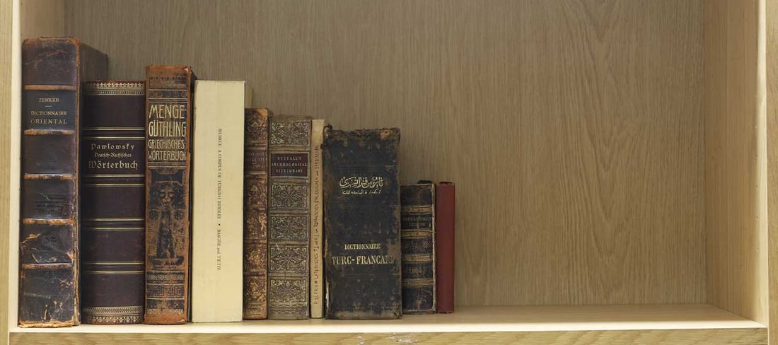 DICTIONARIES: 1- Zenker, T J: Dictionnaire Turc - Arabe - Persan.: DICTIONARIES: 1- Zenker, T J: Dictionnaire Turc - Arabe - Persan. Türkisch-arabisch-persisches Handwörterbuch, TWO Volumes in ONE. Leipzig, Verlag von Wilhelm Engelmann, Imprimerie de