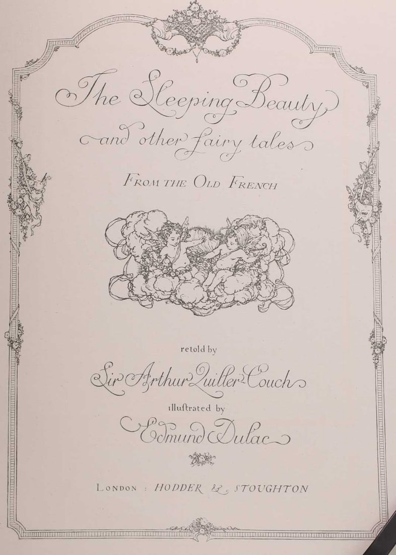 Signed Limited Edition: Edmund DULAC (ill); Quiller- Couch: The Sleeping Beauty - 2