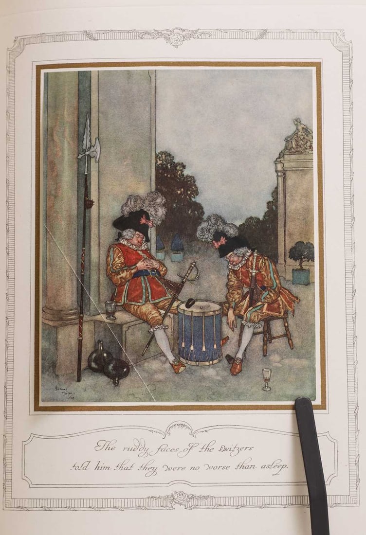 Signed Limited Edition: Edmund DULAC (ill); Quiller- Couch: The Sleeping Beauty - 4