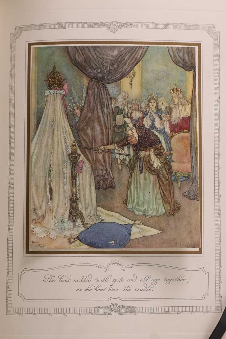 Signed Limited Edition: Edmund DULAC (ill); Quiller- Couch: The Sleeping Beauty - 5