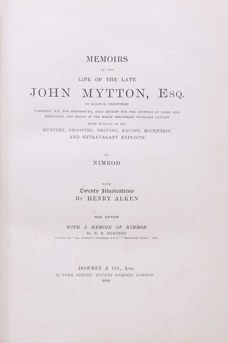 Hunting: Lieut-Col Babington Records of the Fife Foxhounds, 1883, 1st. Edn. - 4
