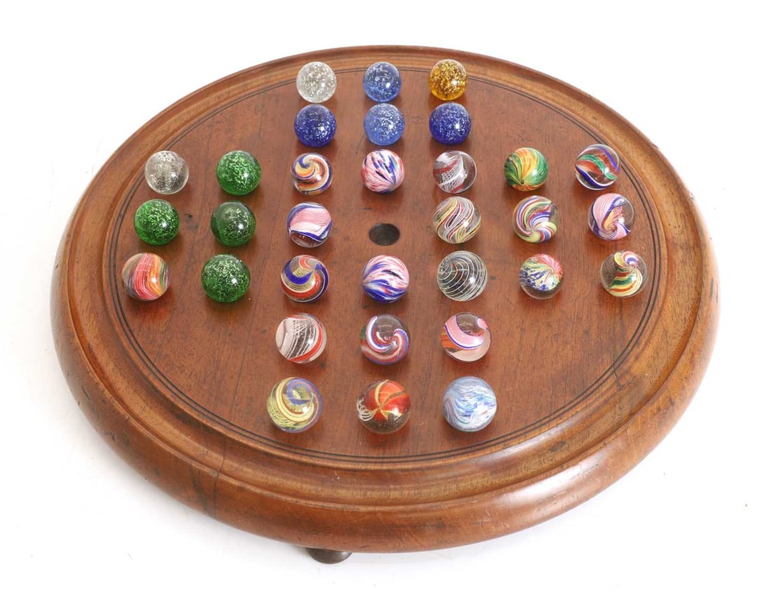 A collection of Victorian handmade marbles, 19th century and later (1 of 3)