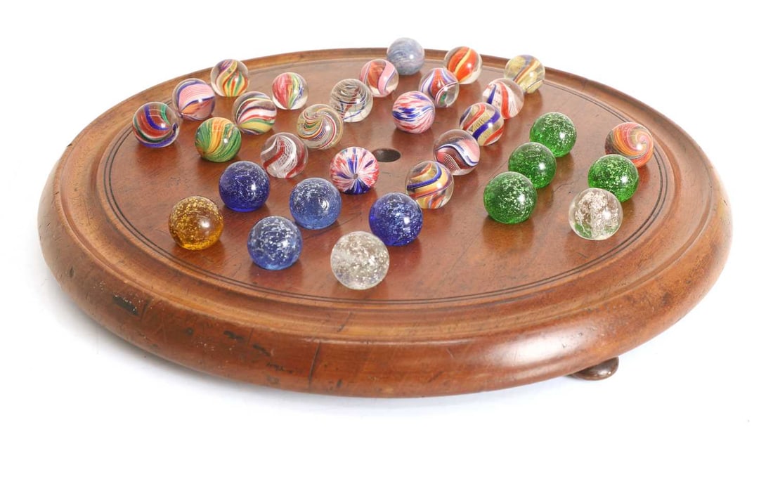 A collection of Victorian handmade marbles, 19th century and later - 2