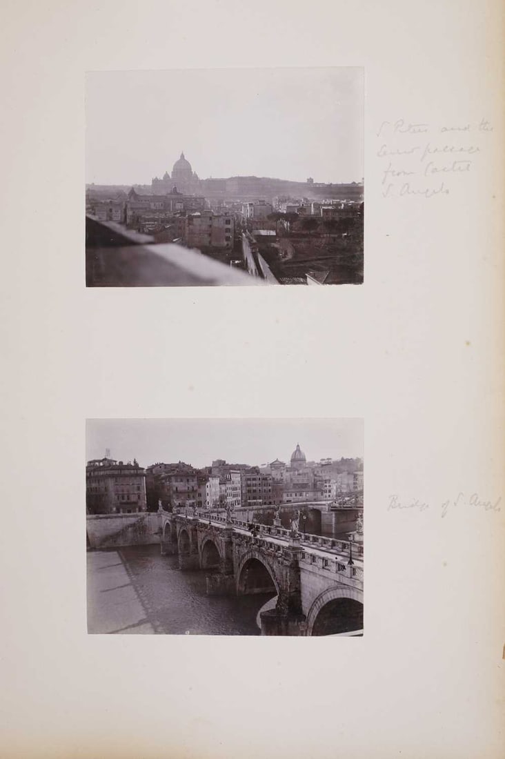 Two Photograph Albums, ITALY and FRANCE: 1905-08: - 2