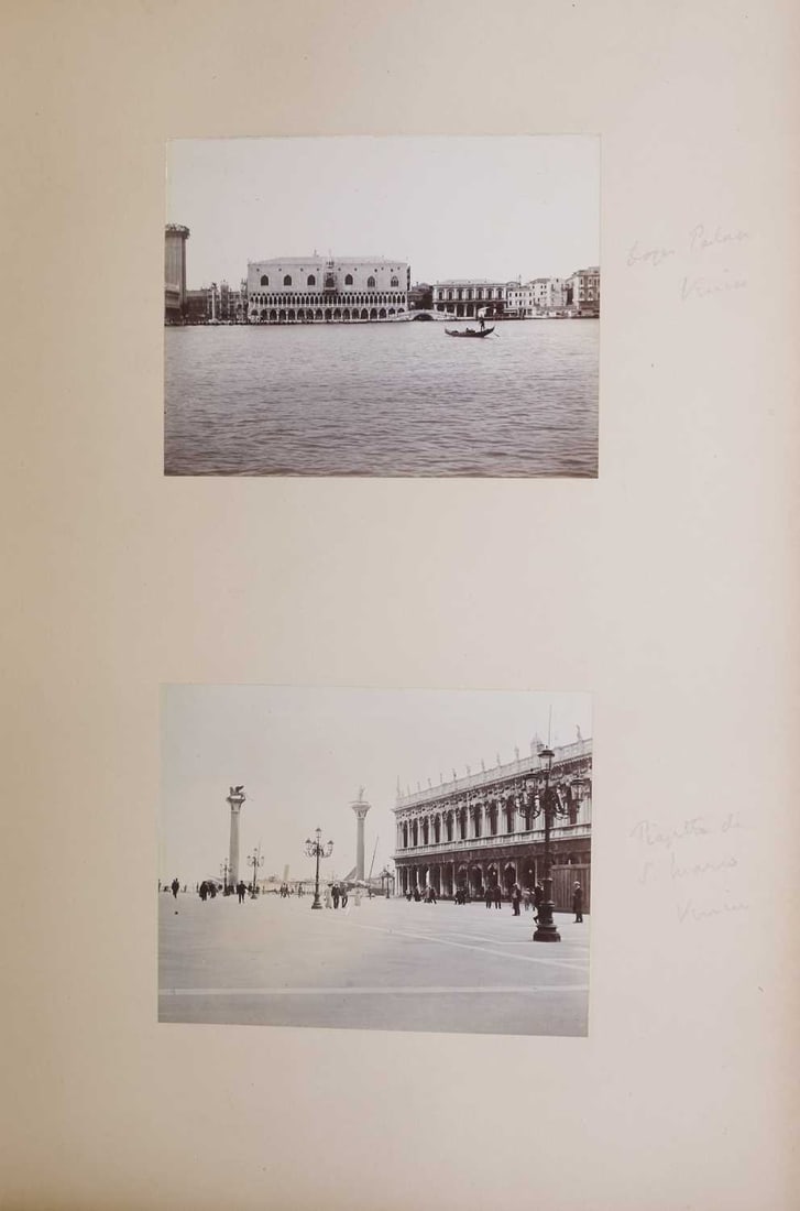 Two Photograph Albums, ITALY and FRANCE: 1905-08: - 4