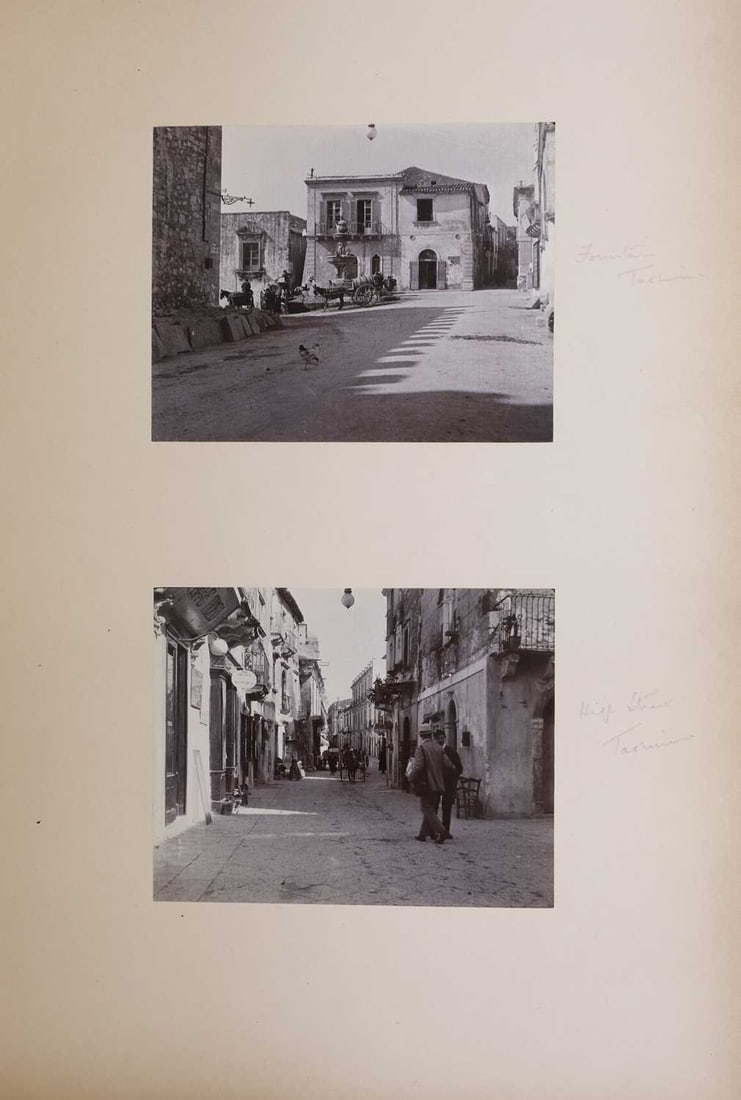Two Photograph Albums, ITALY and FRANCE: 1905-08: - 5