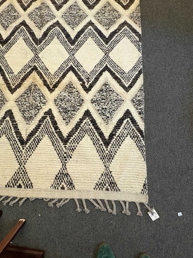 A Berber style wool rug, - 5