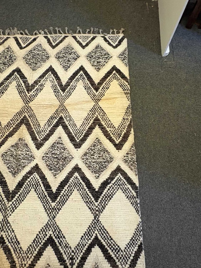 A Berber style wool rug, - 7