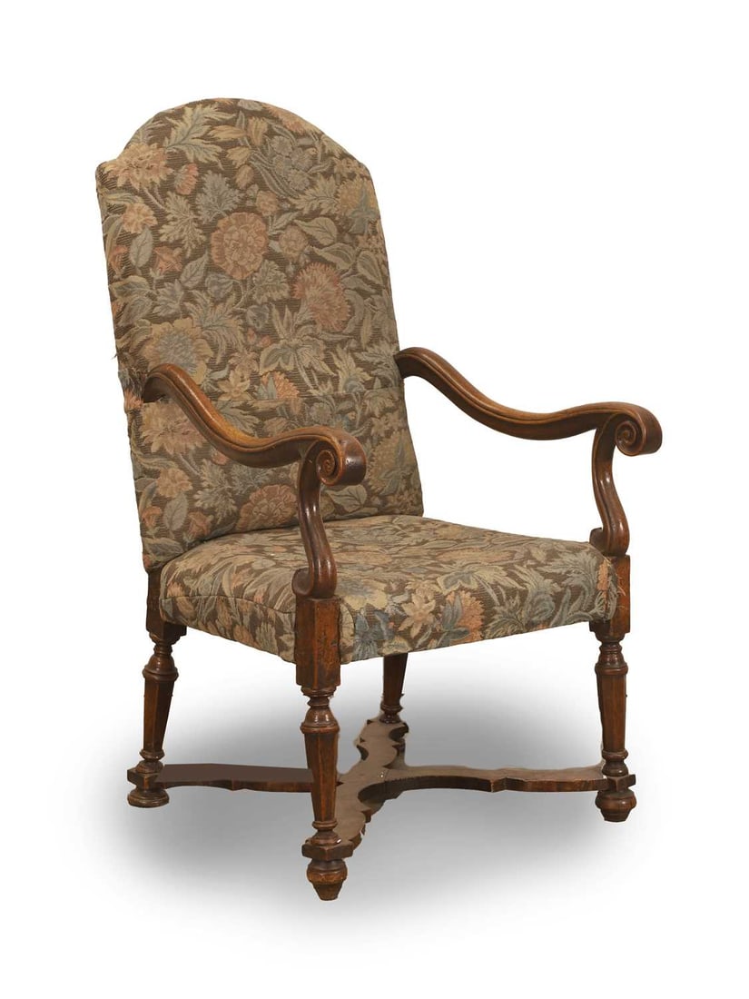 A Dutch armchair, 18th century, (1 of 2)