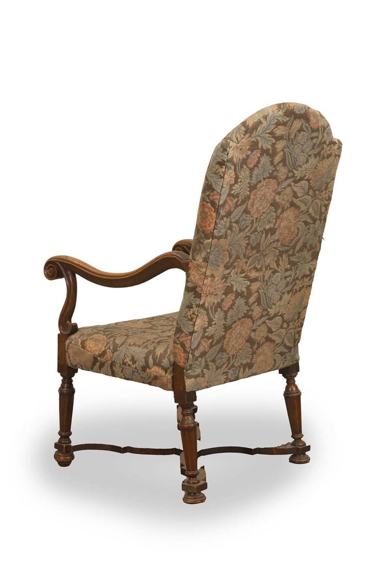 A Dutch armchair, 18th century, - 2