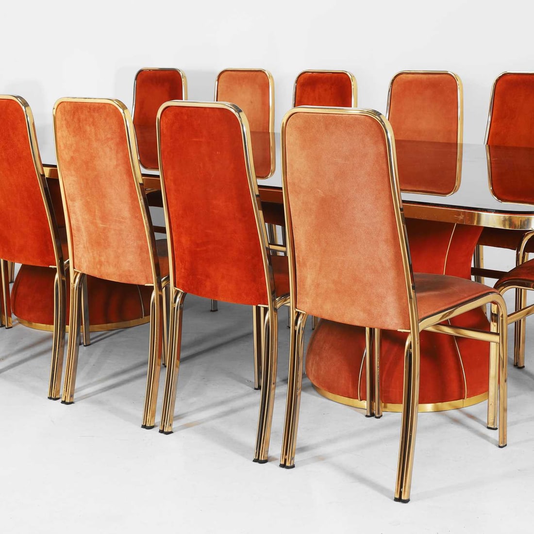Manner of Renato Zevi, a dining suite, - 2