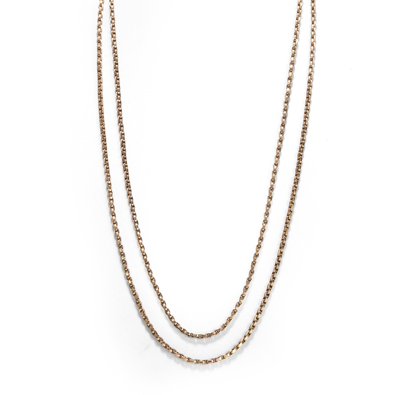 An early 20th century guard chain, (1 of 2)