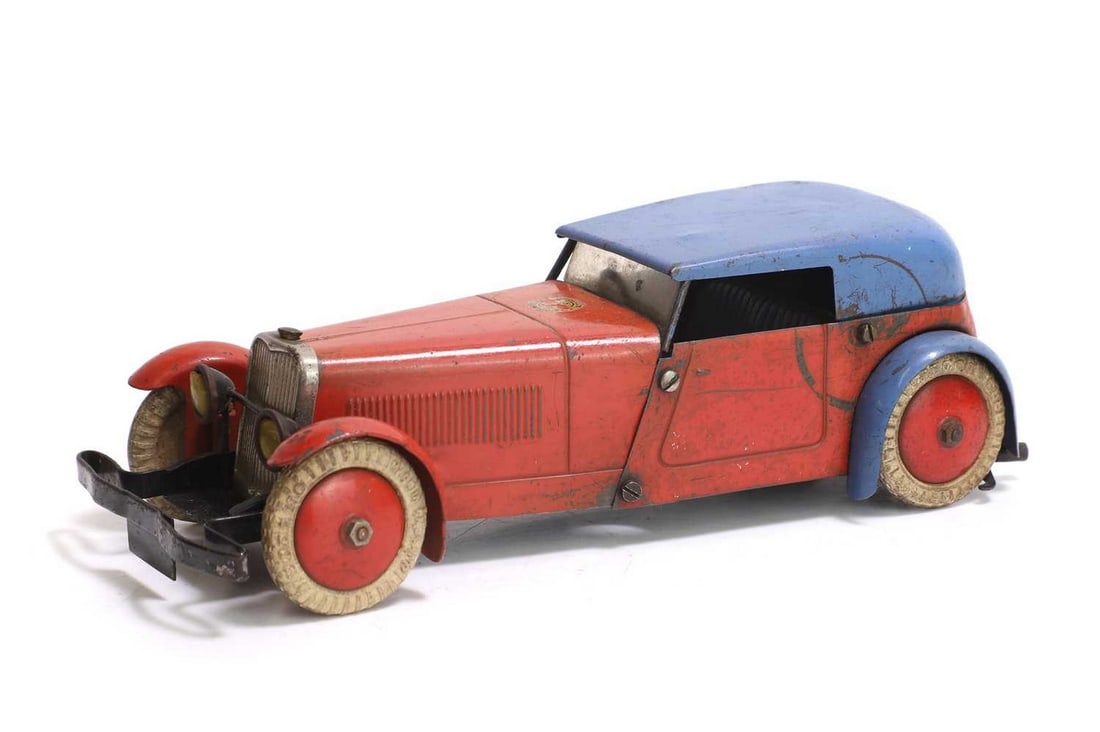A Meccano Constructor Car No. 1, circa 1930s, (1 of 6)