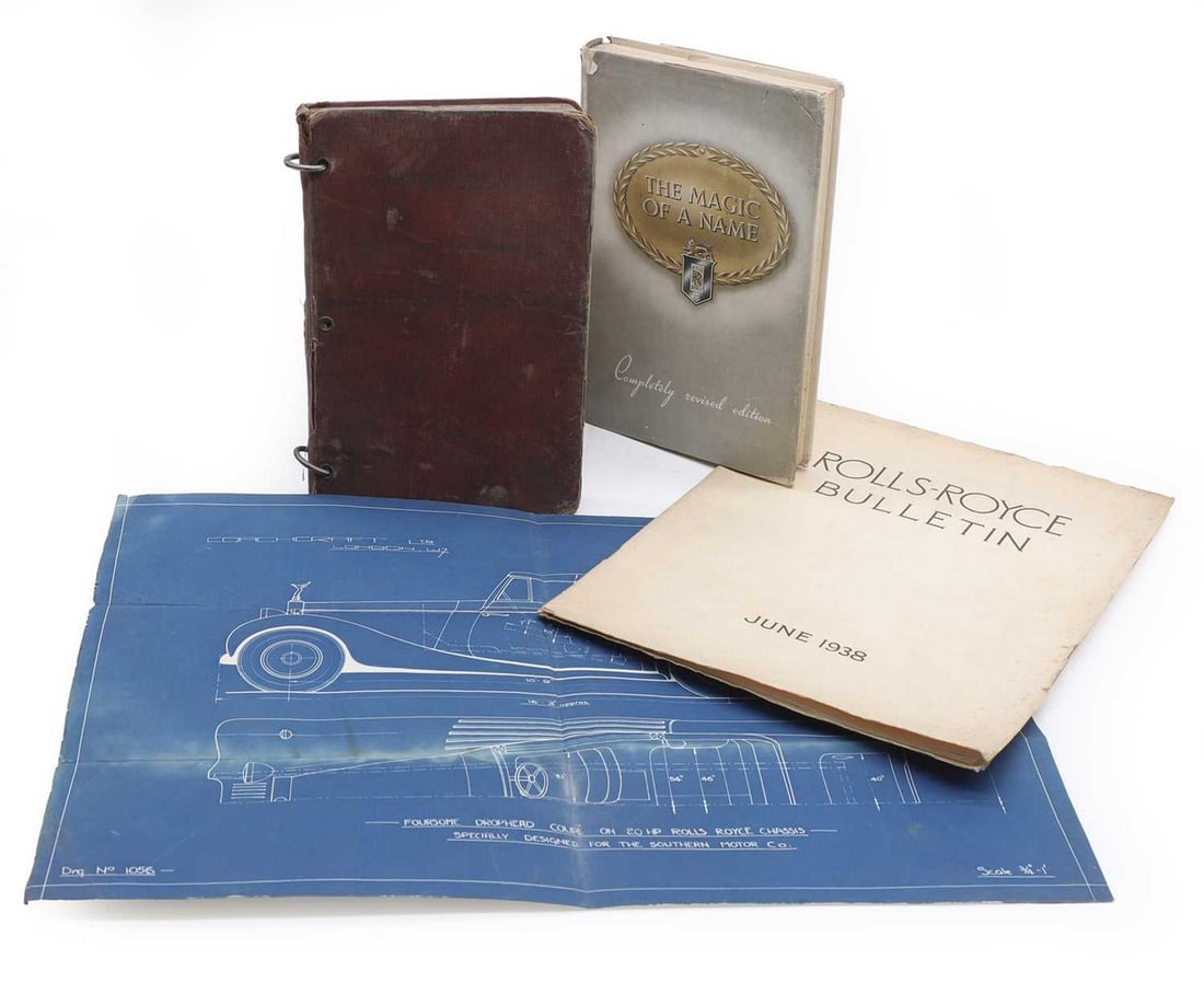 A group of Rolls-Royce 20 HP items, (1 of 1)