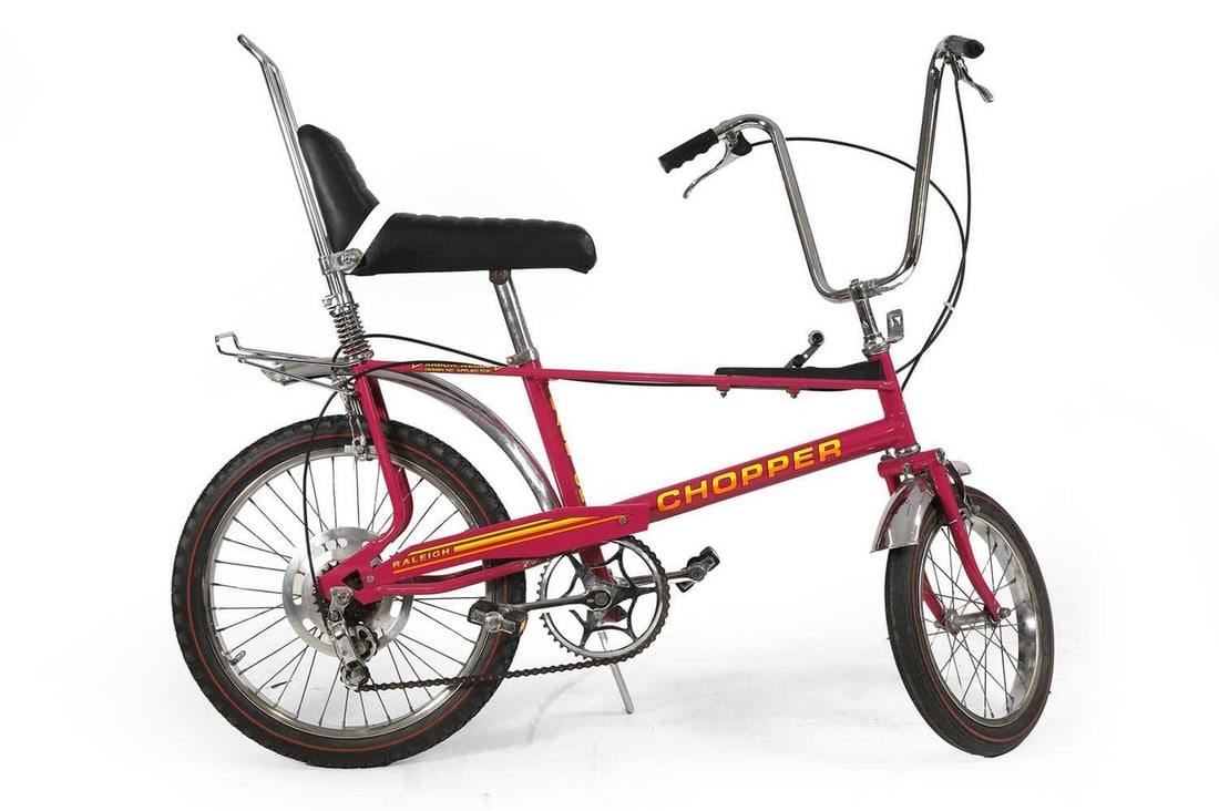A Raleigh Chopper Mk2 'Pinky', (1 of 7)