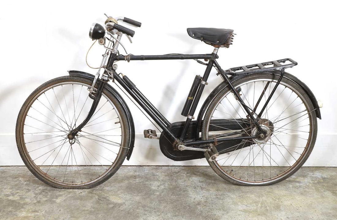 A Humber Royal Elf four speed bicycle, circa 1950s, - 4