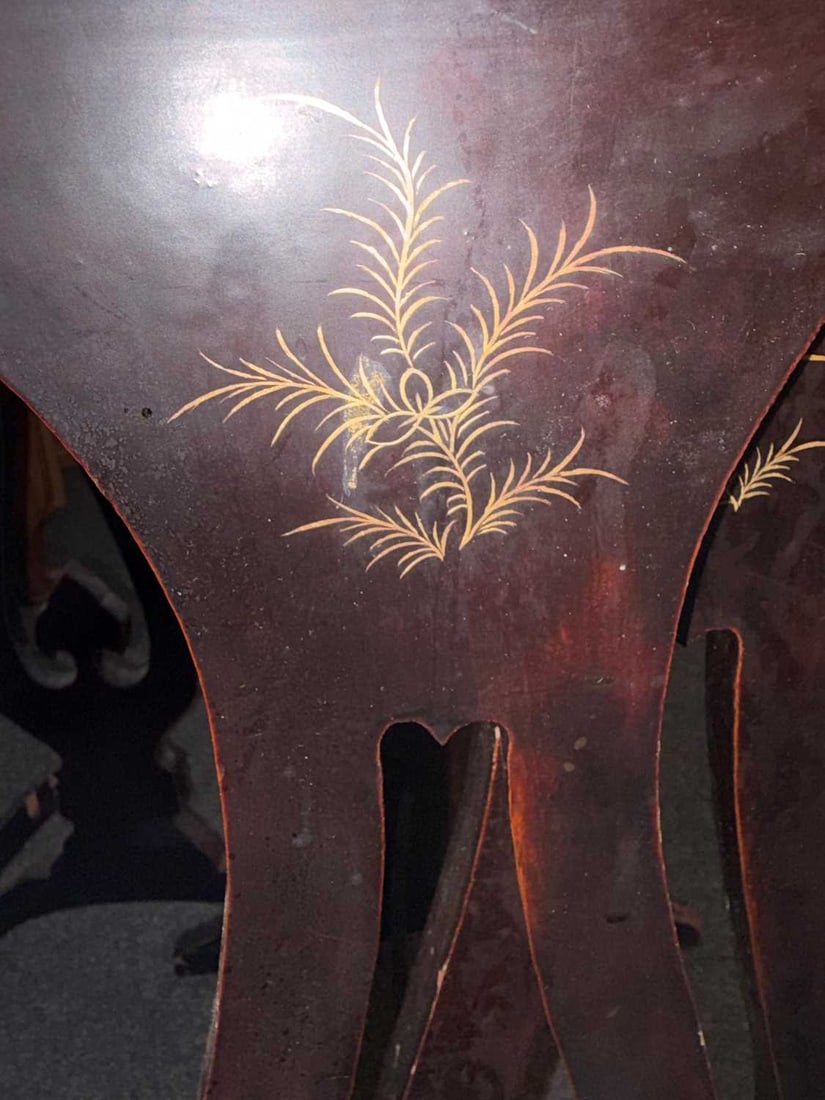 A quartetto of four lacquered tables, late 19th century, - 11