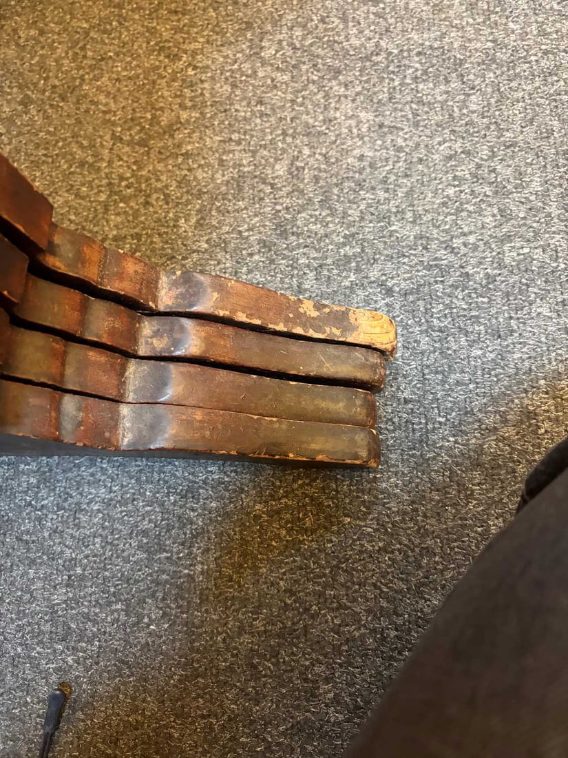 A quartetto of four lacquered tables, late 19th century, - 5
