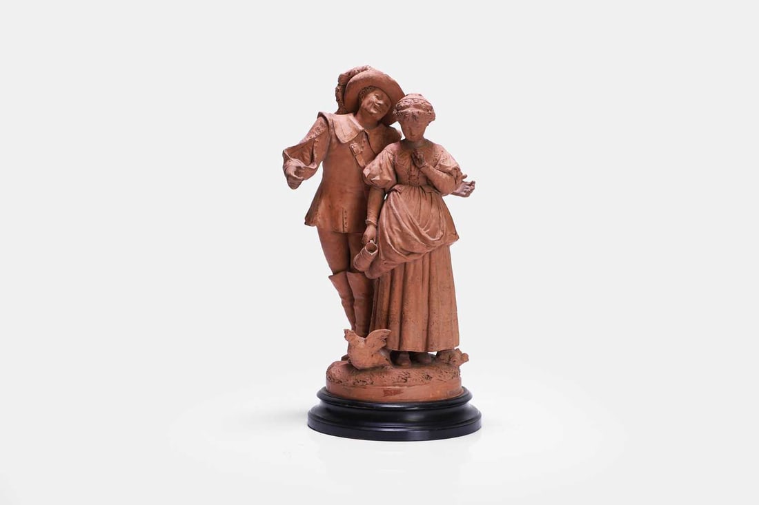 After Auguste Joseph Peiffer, The Gallant Musketeer, (1 of 3)