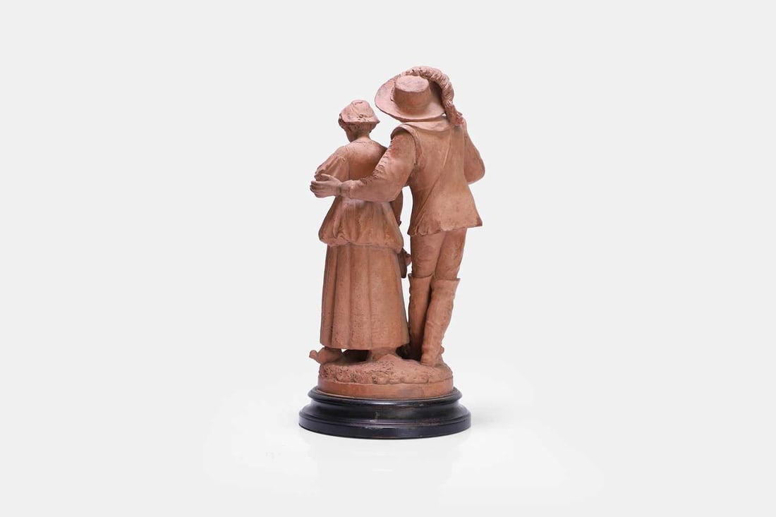 After Auguste Joseph Peiffer, The Gallant Musketeer, - 2