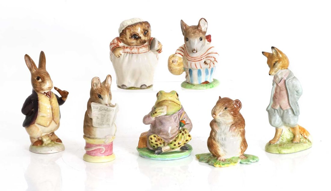 A collection of Beswick Beatrix Potter figures, 20th century, (1 of 2)