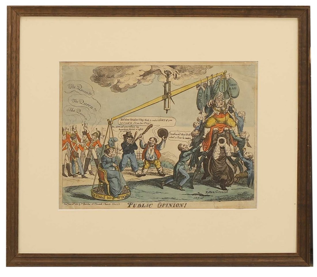 Isaac Robert Cruikshank (British, 1789-1856) 'Public Opinion', 1820 (1 of 1)