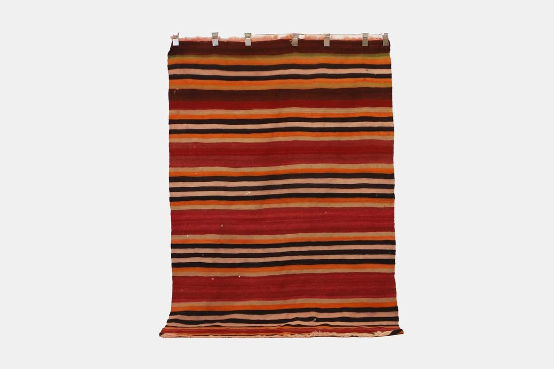 A Kelim flatweave rug, late 20th century, (1 of 2)