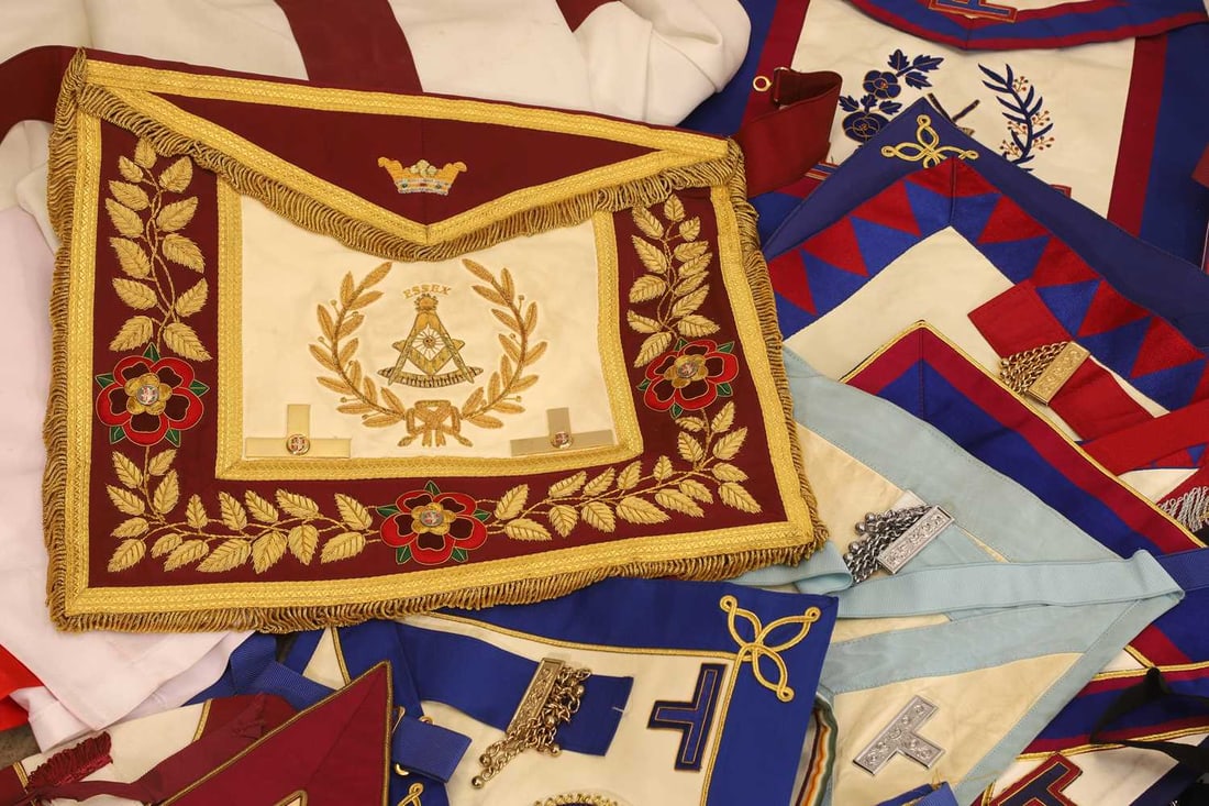 A large collection of Masonic regalia, - 3