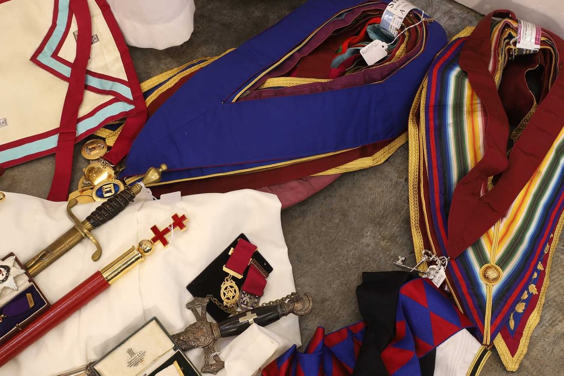 A large collection of Masonic regalia, - 6