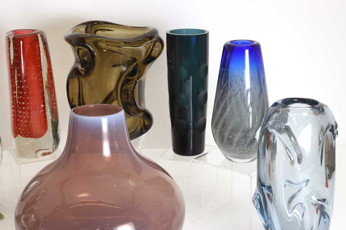 A collection of Czech and German glass items, 20th century - 3