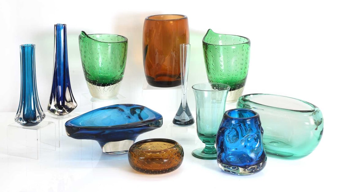 A collection of Whitefriars glass, 20th century (1 of 2)