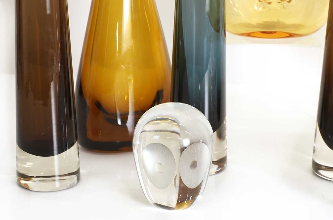 A collection of Whitefriars glass items, 20th century - 2