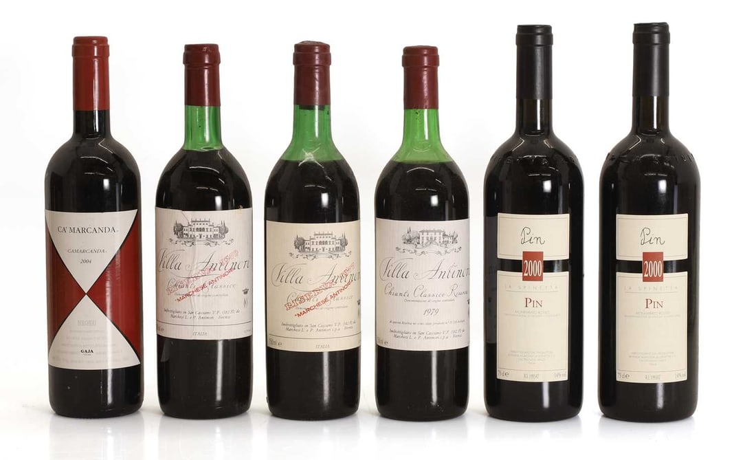 A selection of Italian red wines, (1 of 1)