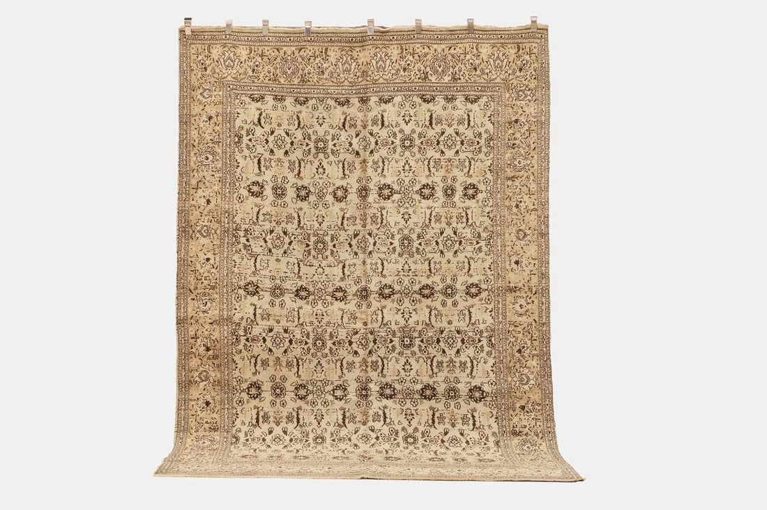 A Khorassan wool carpet, 20th century, (1 of 3)