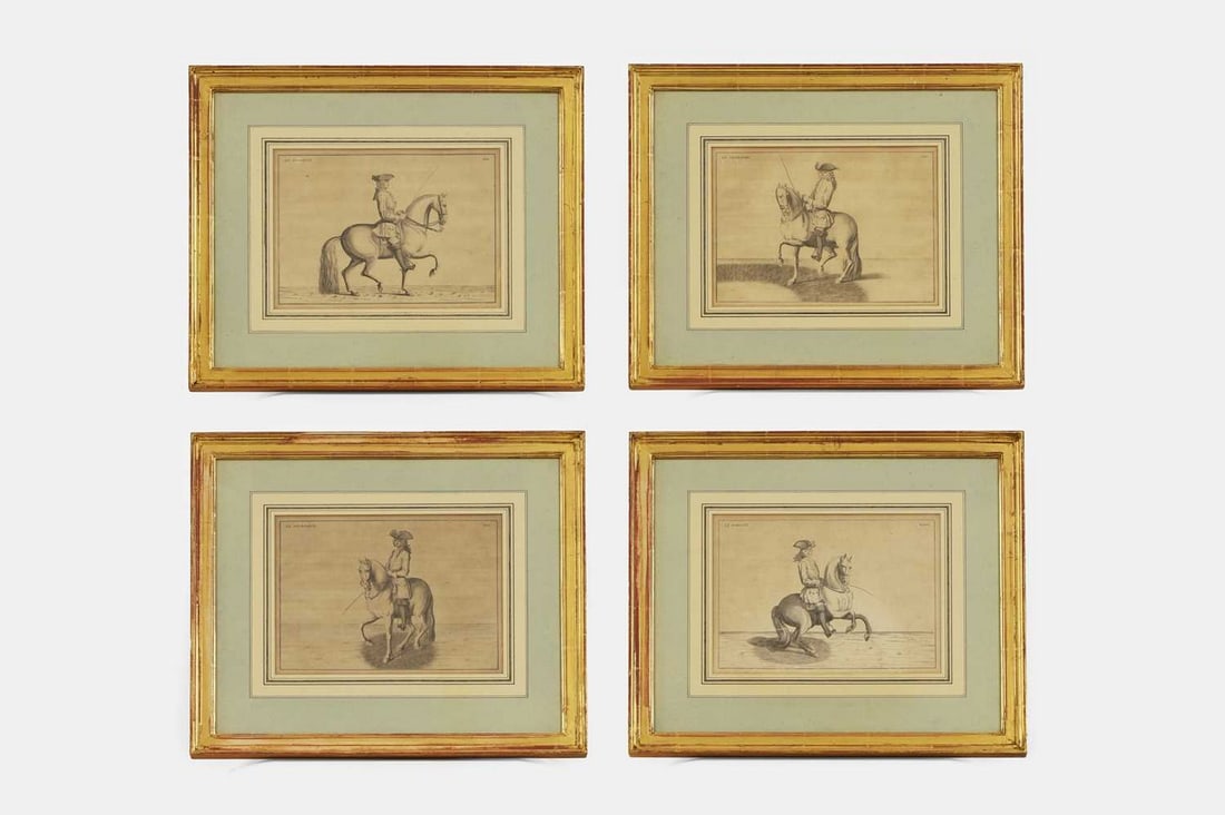 Friedrich Wilhelm, Baron Rais d'Eisenberg (c.1700-1770), engraved by Bernard Picart (1673-1733) Four (1 of 6)