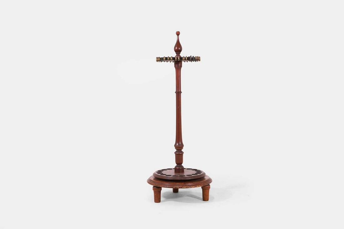 A snooker cue stand, 20th century, (1 of 2)