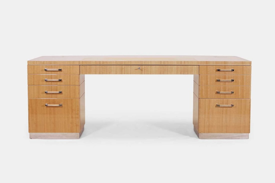 A David Linley 'Odyssey' pedestal desk, of recent manufacture, (1 of 6)
