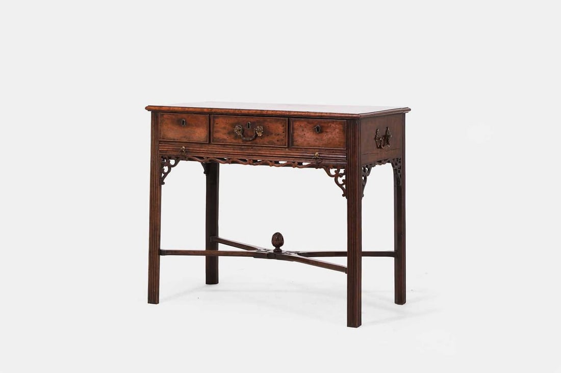 A George III mahogany metamorphic dressing table, circa 1760, (1 of 4)