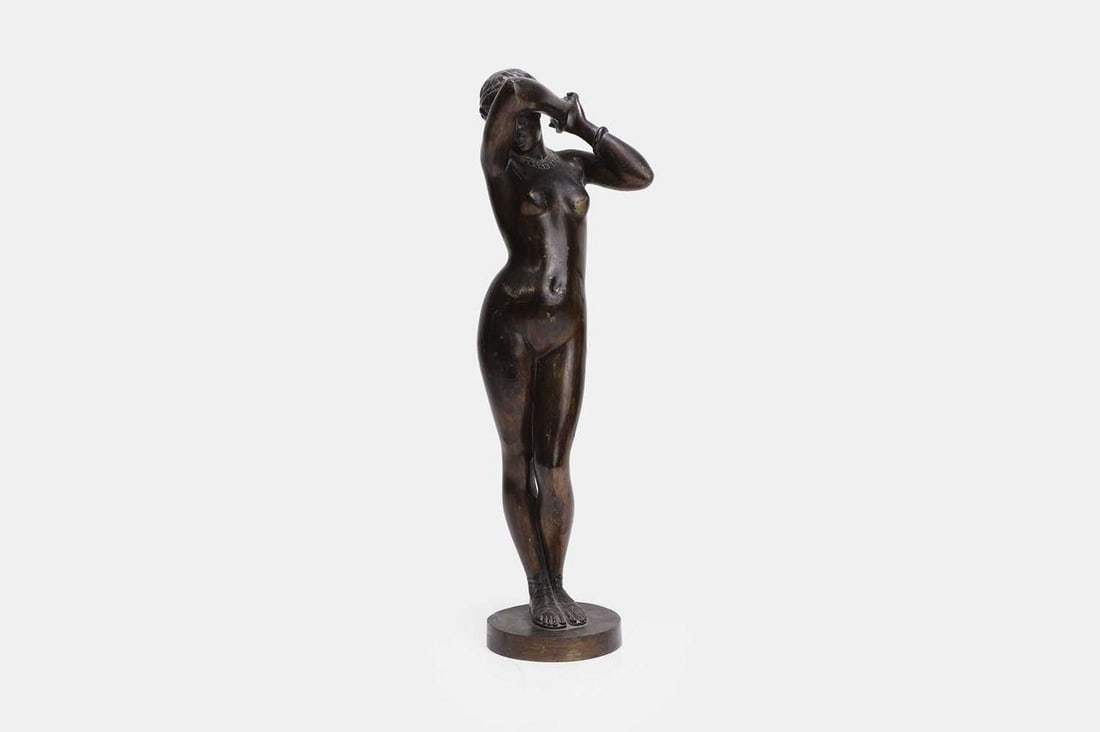Jean Alexandre Joseph Falguière (French, 1831-1900), 'Phryne', (1 of 4)