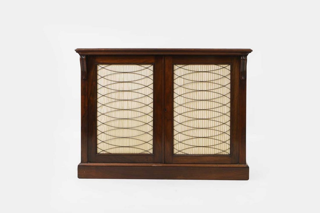 A William IV rosewood sideboard, circa 1830, (1 of 4)